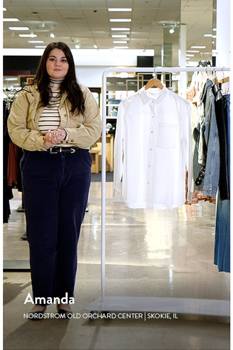 Cotton Voile Button-Up Shirt video