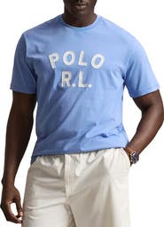 Polo Ralph Lauren Big & Tall Woven Graphic Tee