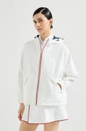 Brunello Cucinelli Hooded outerwear jacket with logo