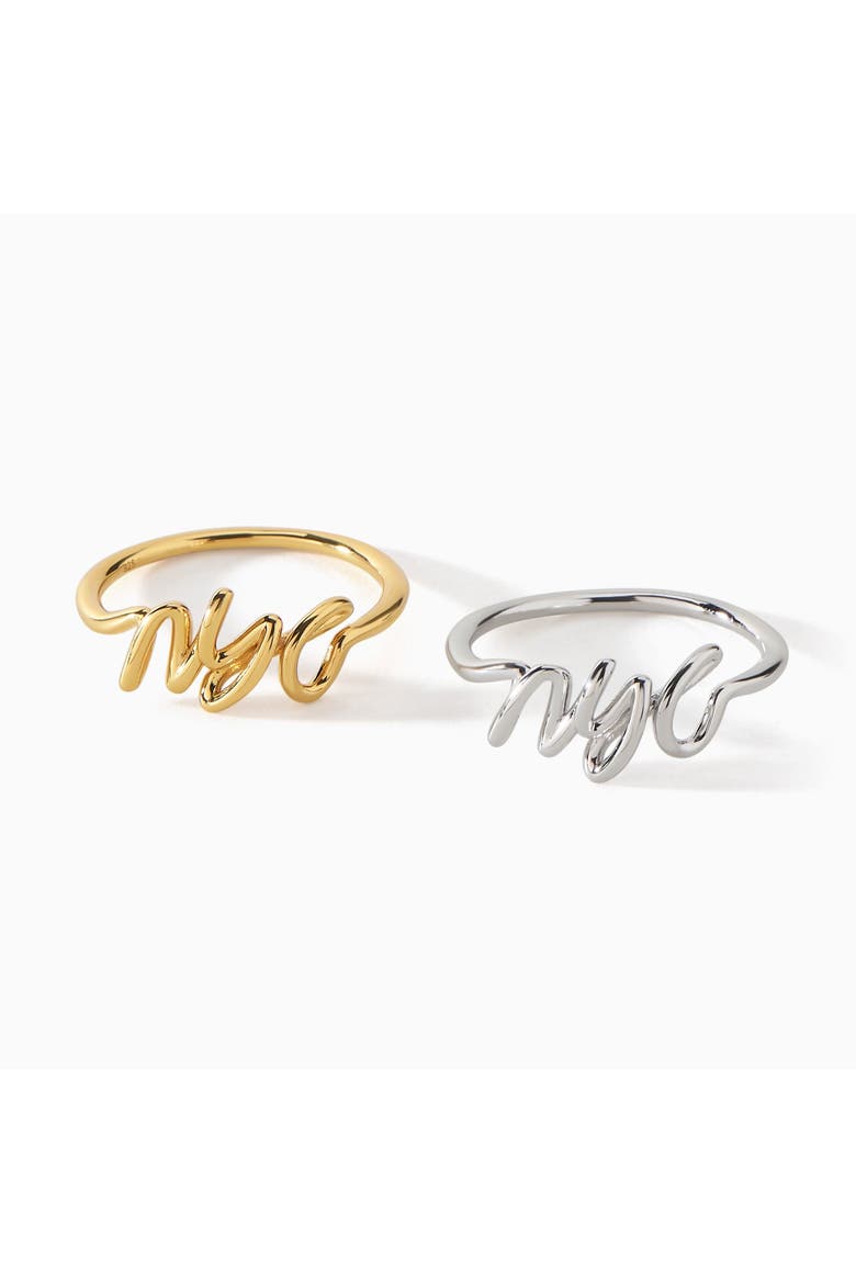 The Empire Ring, Alternate, color, Sterling Silver