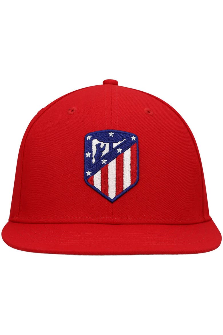 Men's Red Atletico de Madrid Dawn Fitted Hat, Alternate, color, Red