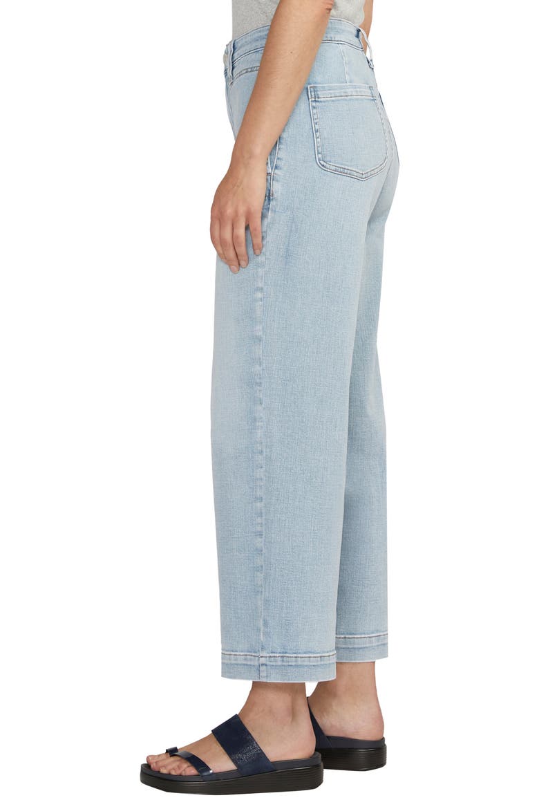 Sophia High Waist Ankle Wide Leg Jeans, Alternate, color, SURF SPRAY BLUE