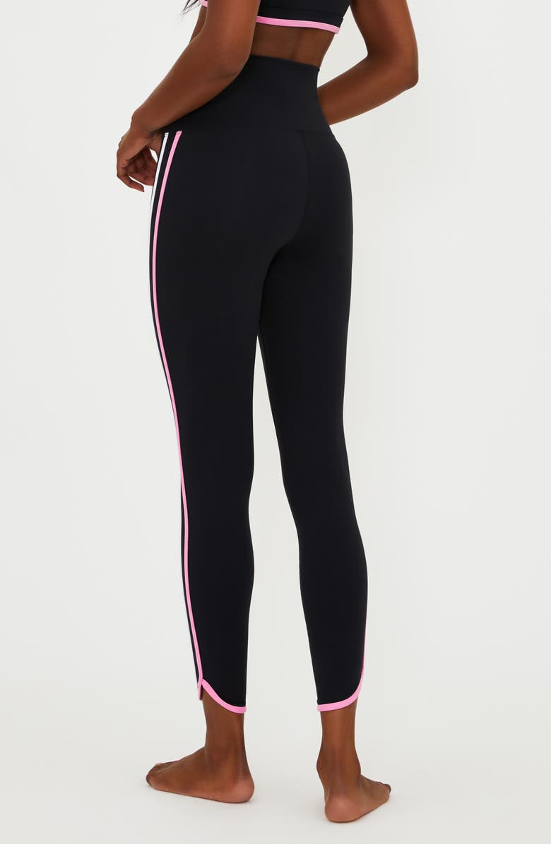 Beach Riot Nella Side Stripe Ankle Leggings, Alternate, color, 