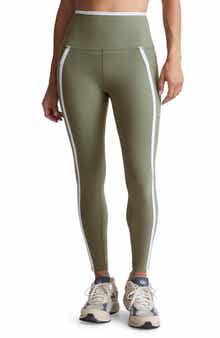 Out of Pocket Side Stripe High Waist Pocket Leggings