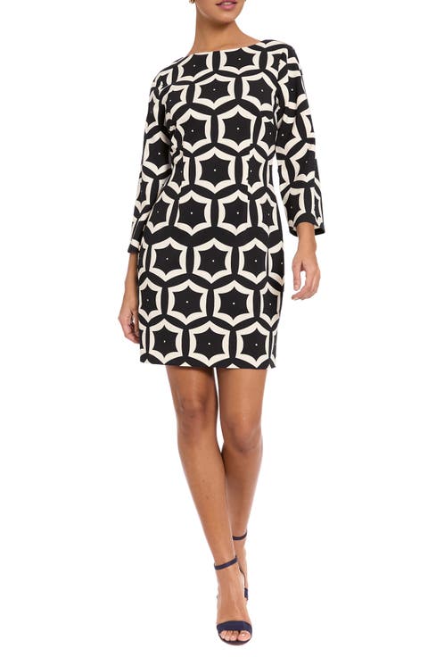 Long Sleeve Sheath Dress