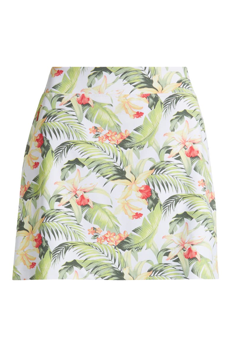 Aubrey Floral Skort, Alternate, color, WHITE