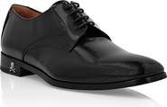 PHILIPP PLEIN Leather Lace Up Shoes Monogram Men