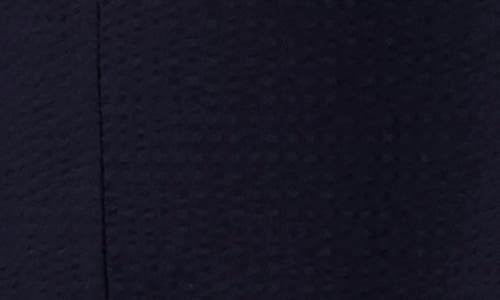 Victor Emmanuel Textured Stretch Seersucker Sport Coat In Navy