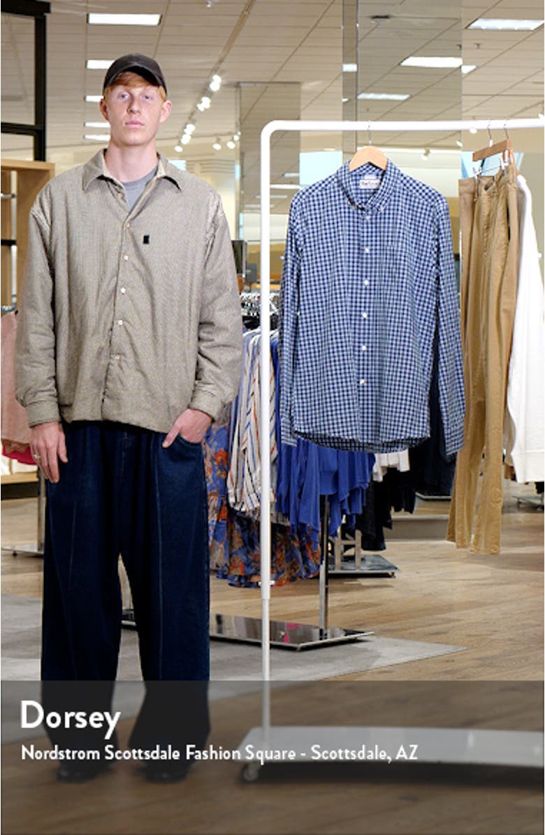 Merryton Tailored Fit Check Button-Down Shirt, sales video thumbnail