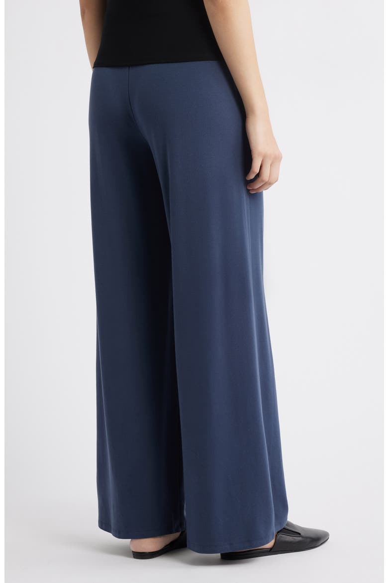 High Waist Wide Leg Pants, Alternate, color, OCEAN