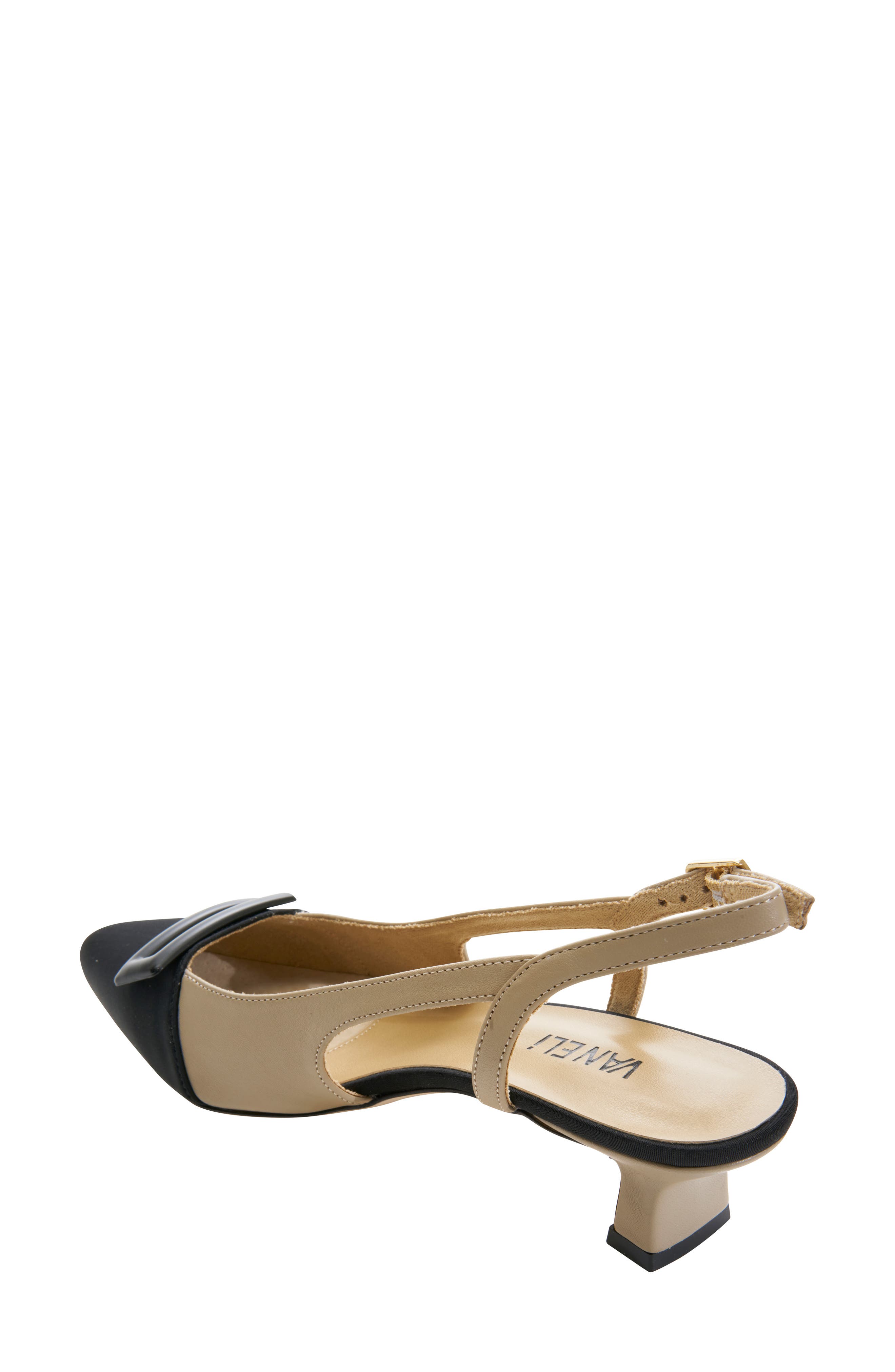 VANELi Tady Pointed Toe Slingback Pump, Alternate, color, Pudding