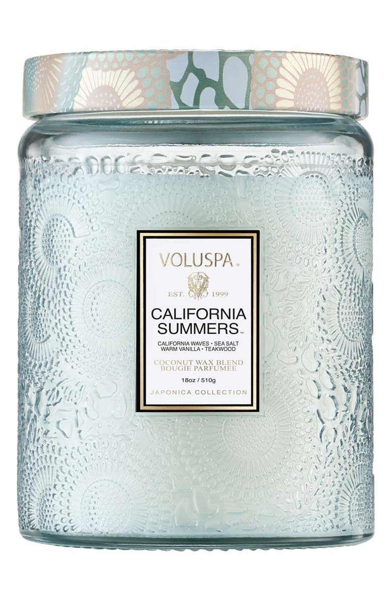 Voluspa California Summers Large Jar Candle, Main, color, California Summers