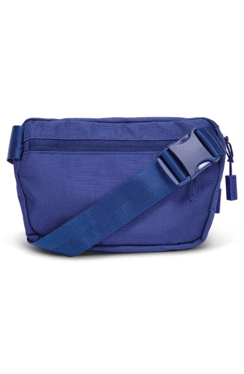 Baboon To The Moon Core Water Resistant Nylon Mini Belt Bag In Blue