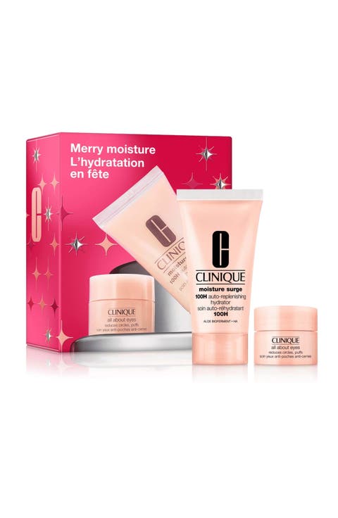 Merry Moisture: Moisture Surge Mini Skincare Gift Set $41 Value