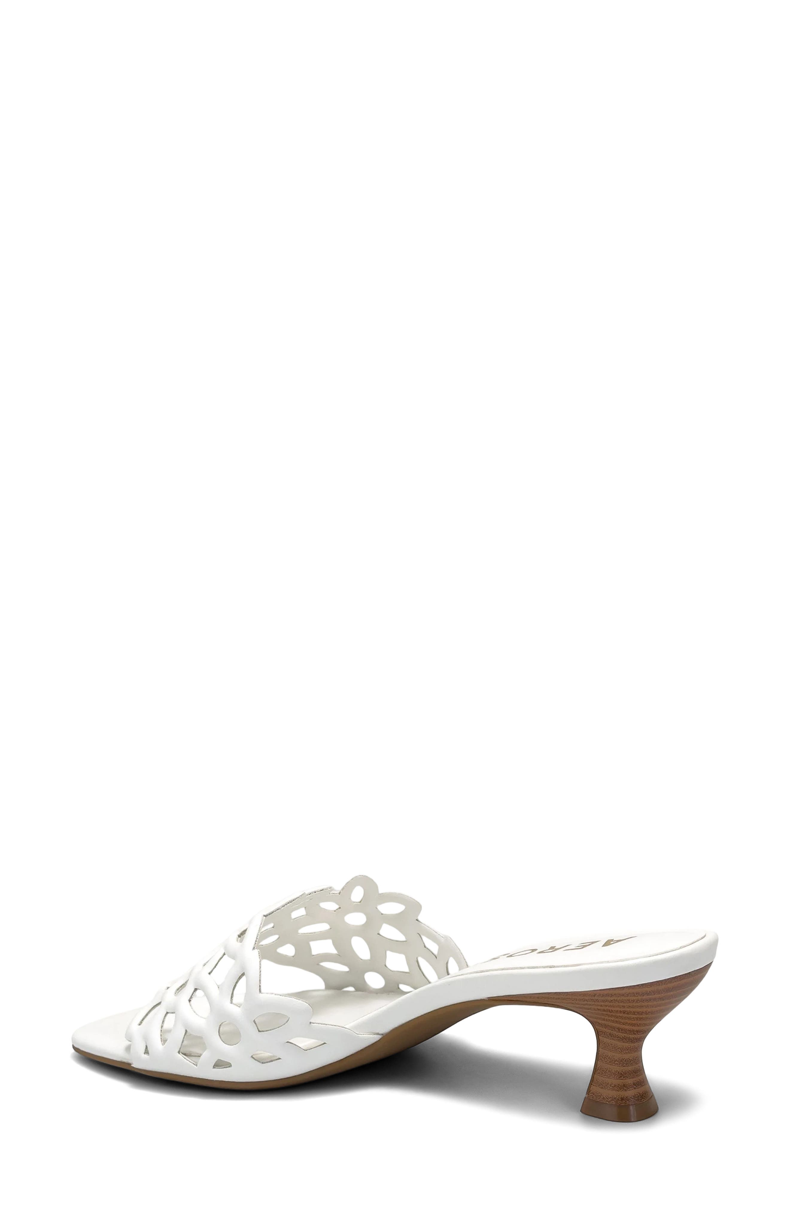 Aerosoles Kirah Sandal, Alternate, color, Bright White Fx Nappa