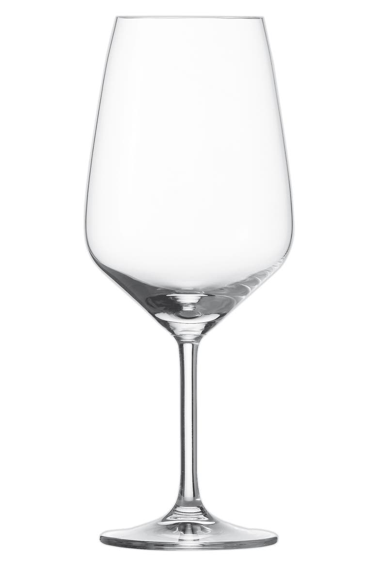 Set of 4 Tulip Claret Wine Glasses, Alternate, color, CLEAR