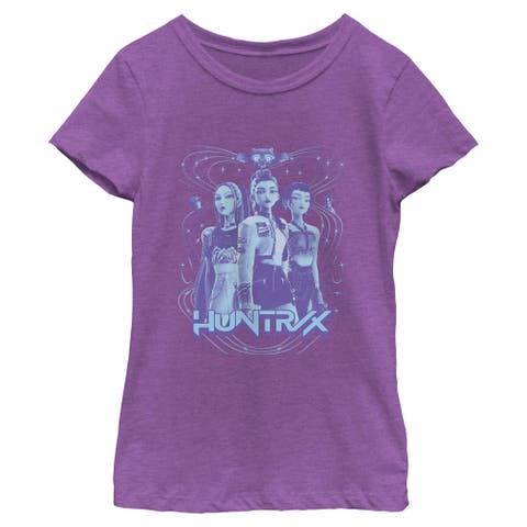 Girl's KPop Demon Hunters Huntrix Honmoon  Graphic T-Shirt