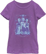 KPop Demon Hunters Girl's KPop Demon Hunters Huntrix Honmoon  Graphic T-Shirt