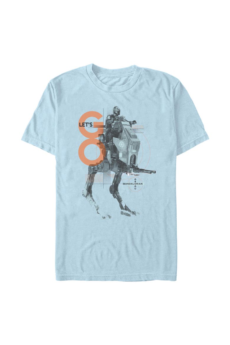 Men's Let's Go Bounty AT-RT Short Sleeve Graphic T-Shirt, Main, color, Light Blue