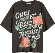 Daydreamer Guns N' Roses Paradise City Cotton Graphic T-Shirt