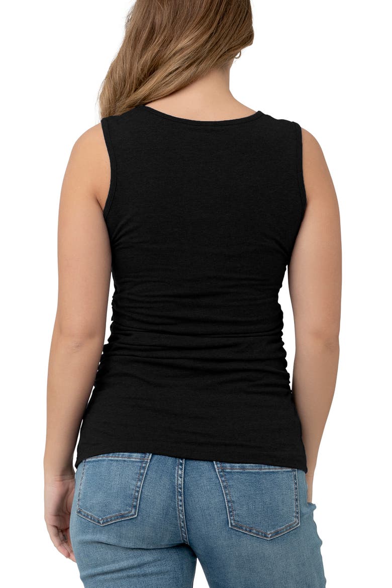 Organic Nursing Tank, Alternate, color, Black