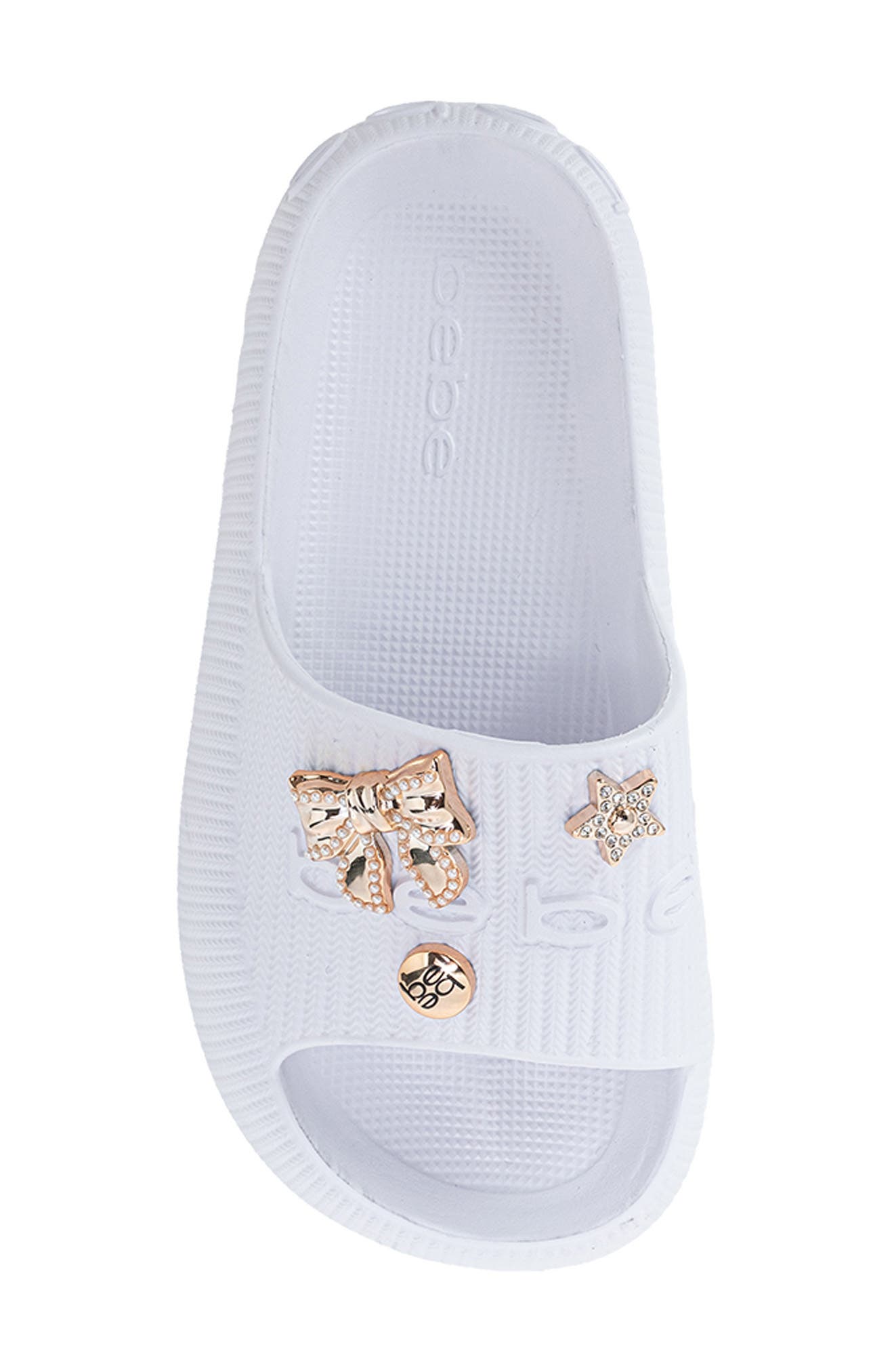 bebe Kids' Meva Slide Sandal, Alternate, color, 