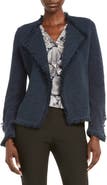 NIC+ZOE Fringe Mix Knit Jacket