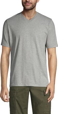 Lands' End Super-T Short Sleeve V-Neck T-Shirt