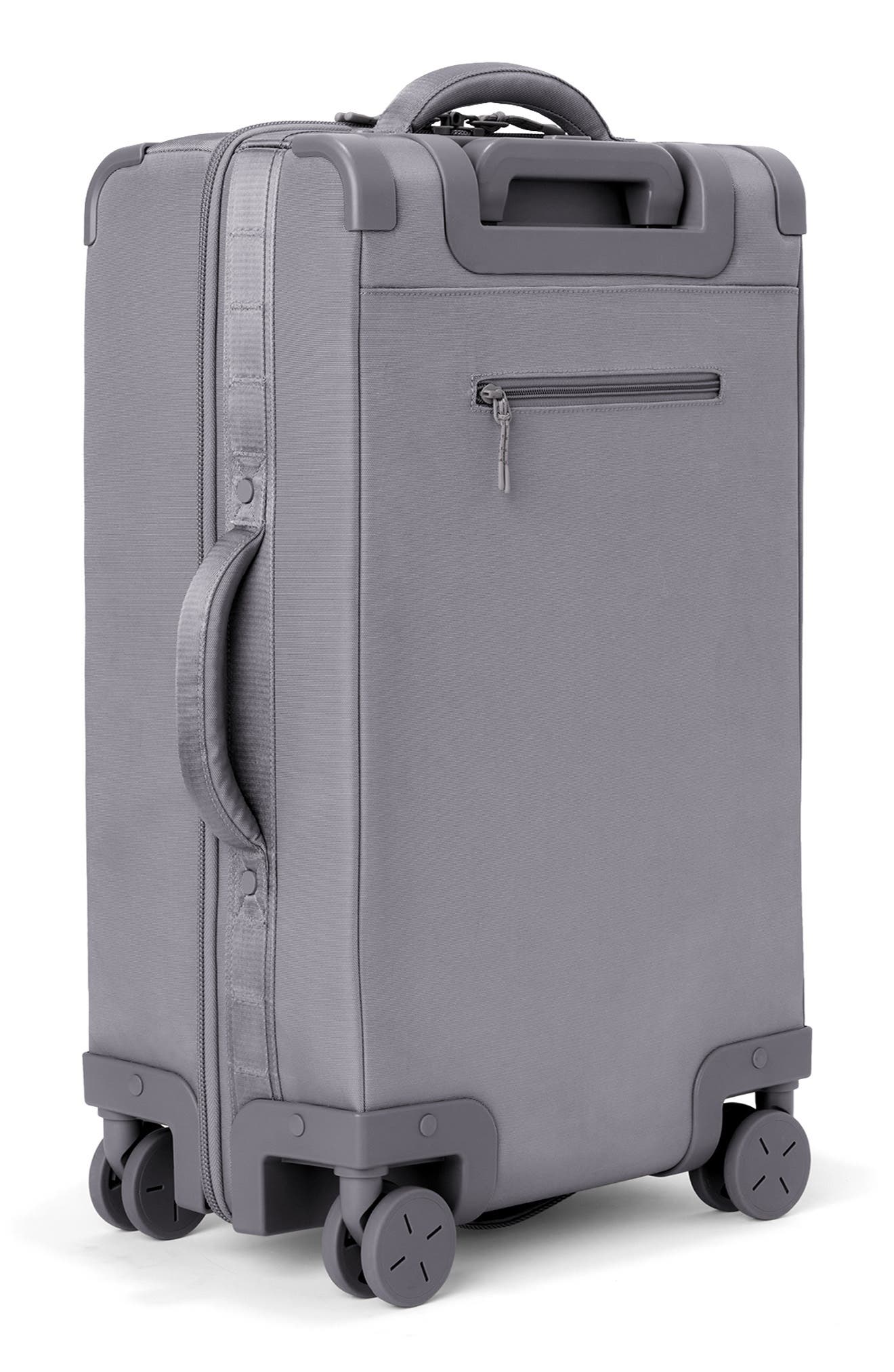 Dagne Dover Seattle Carry-On Rolling Luggage, Alternate, color, Ash Grey