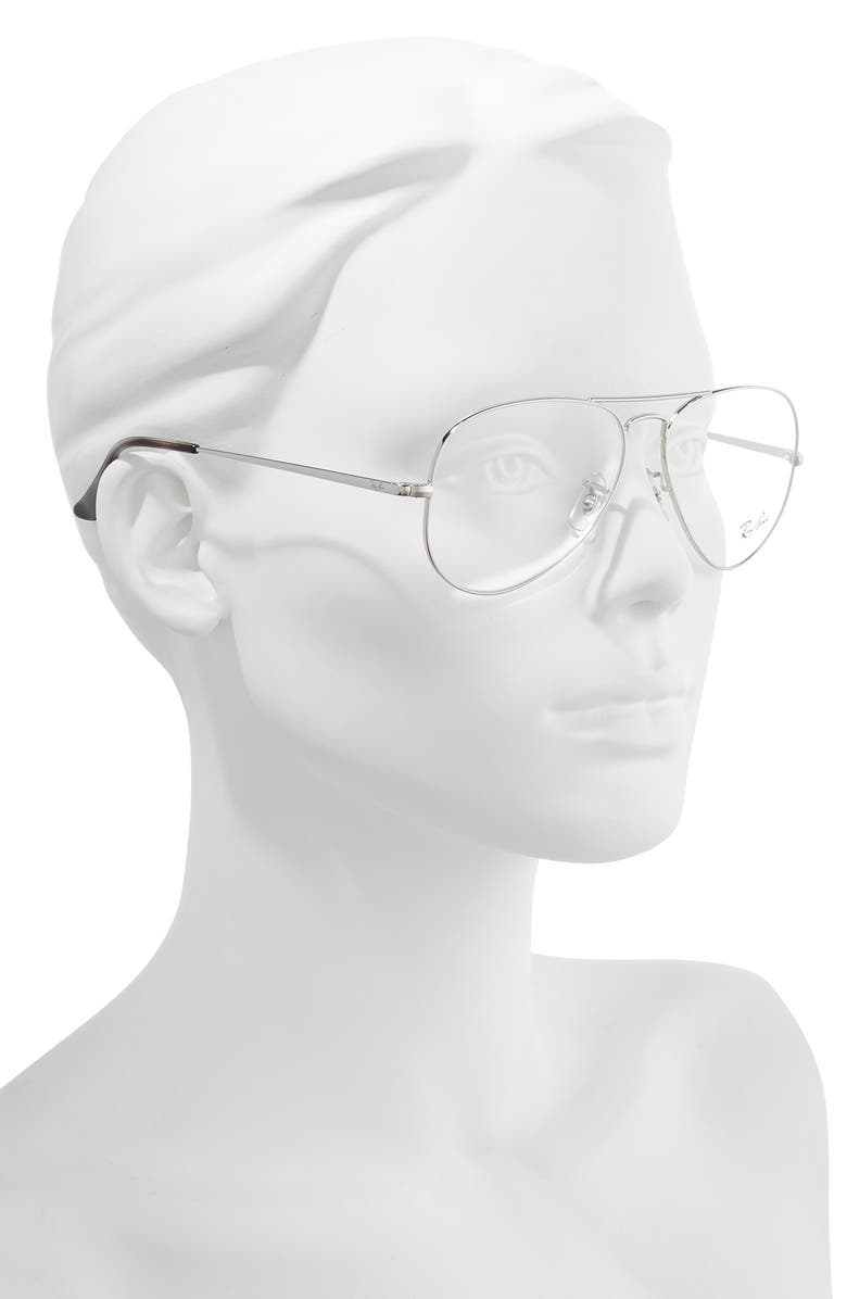 Ray-Ban 58mm Optical Glasses, Alternate, color, 