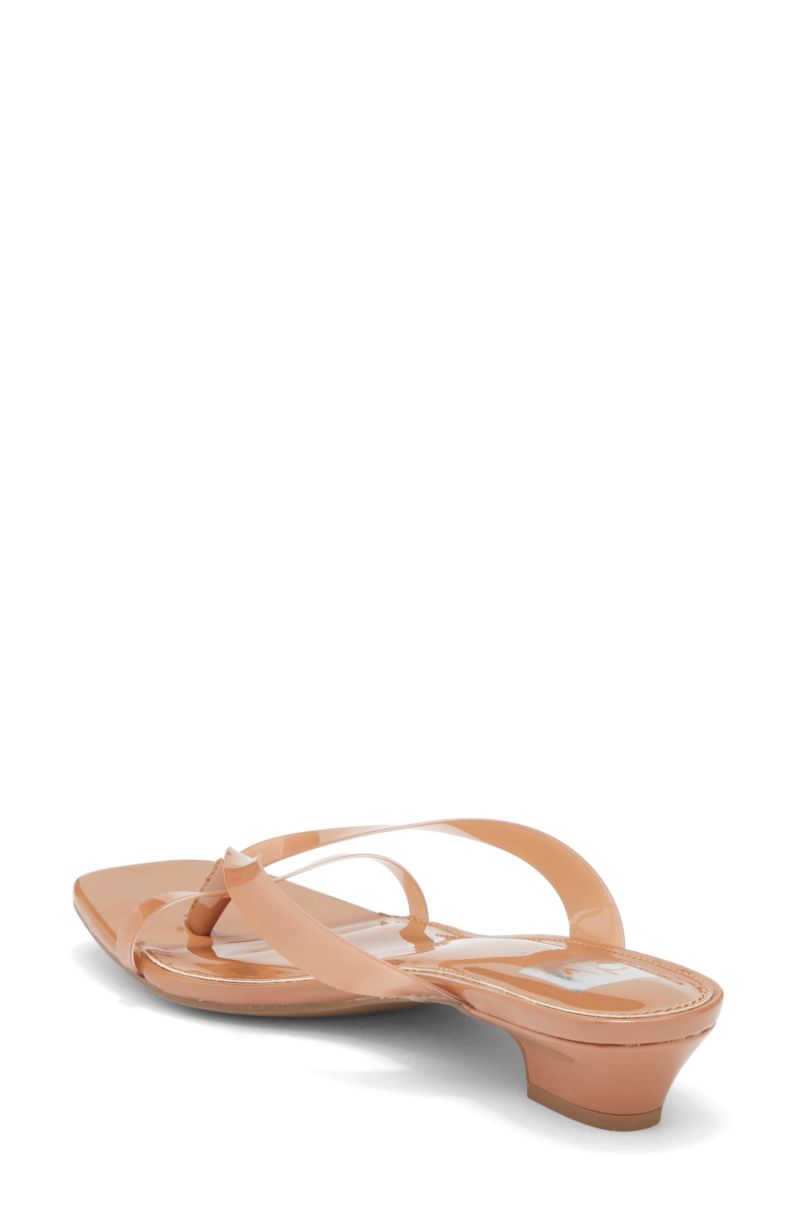 DV by Dolce Vita Bex Kitten Heel Sandal, Alternate, color, Toffee