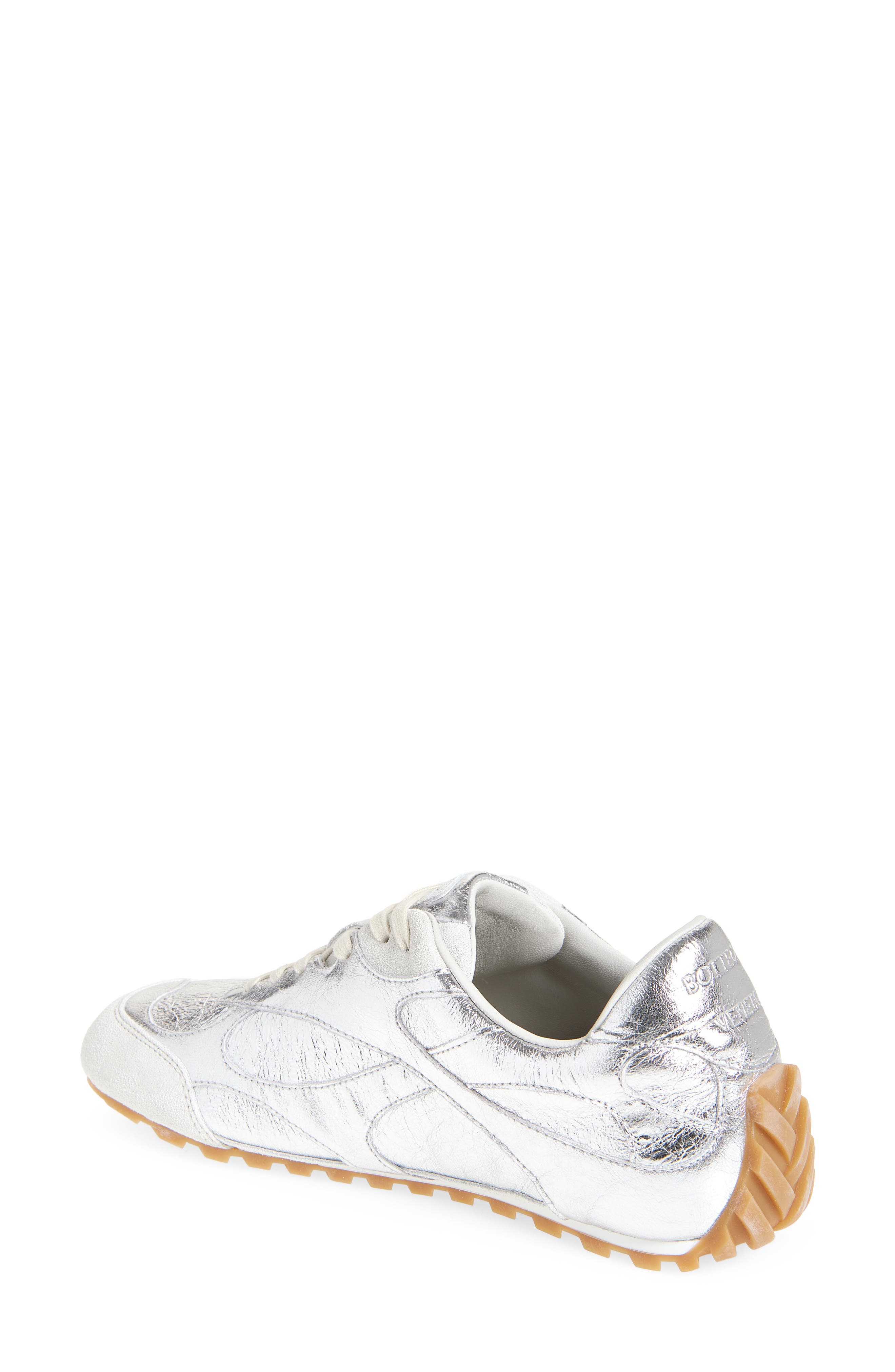 Bottega Veneta Orbit Flash Low Top Sneaker, Alternate, color, 1532 Silver/ Optical