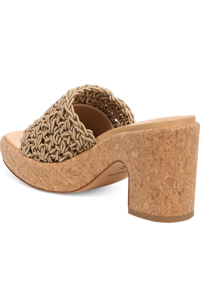 Vince Nicki Platform Slide Sandal, Alternate, color, Sand