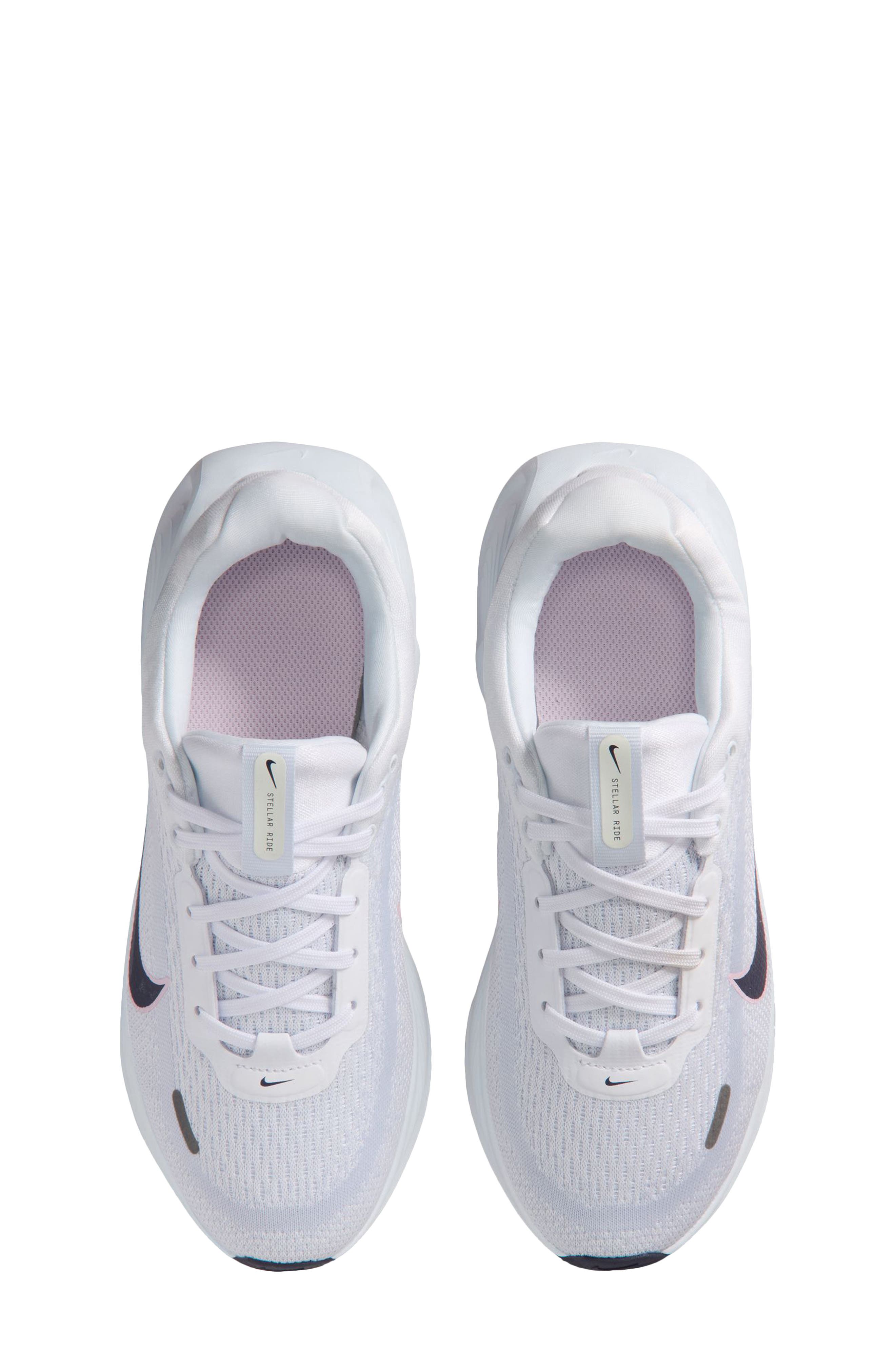 Kids' Stellar Ride Running Sneaker, Alternate, color, WHITE/ BLACKENED BLUE/ GREY