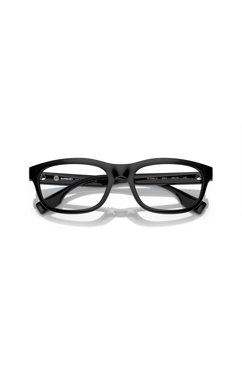 Burberry 54mm Irregular optical glasses, Alternate, color, Black/ Blue