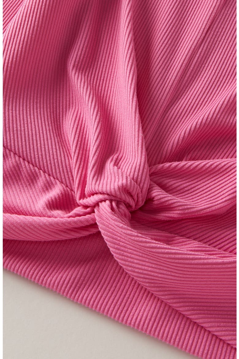 Kids' Ballet Rib T-Shirt, Alternate, color, PINK PERENNIAL