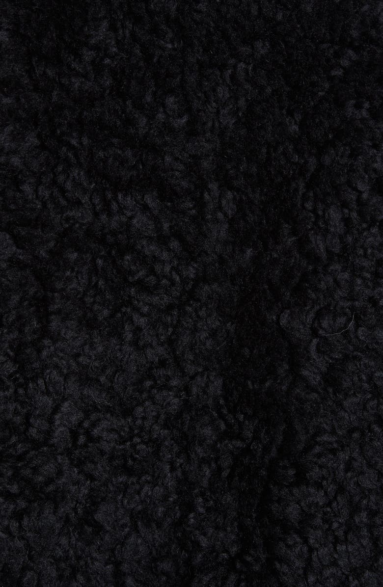 HiSO Soul Reversible Genuine Shearling Moto Jacket, Alternate, color, 