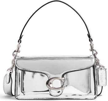 COACH Tabby 20 Mirror Metallic Leather Shoulder Bag | Nordstrom