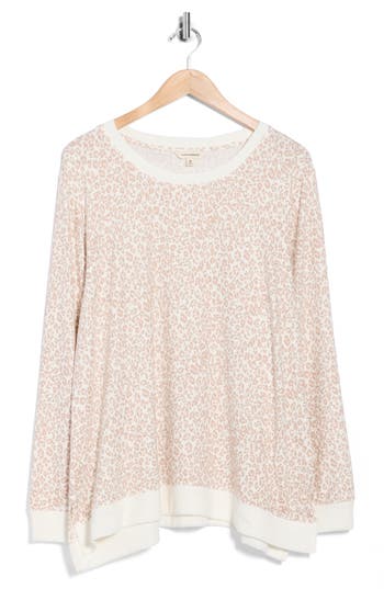 Lucky Brand Crewneck Pullover In White