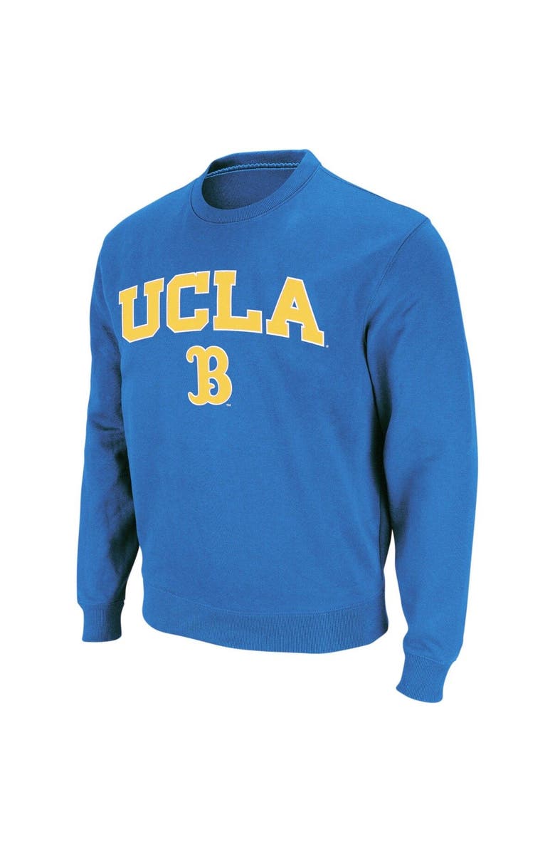 COLOSSEUM Men's Colosseum Blue UCLA Bruins Arch & Logo Crew Neck Sweatshirt, Alternate, color, Blue