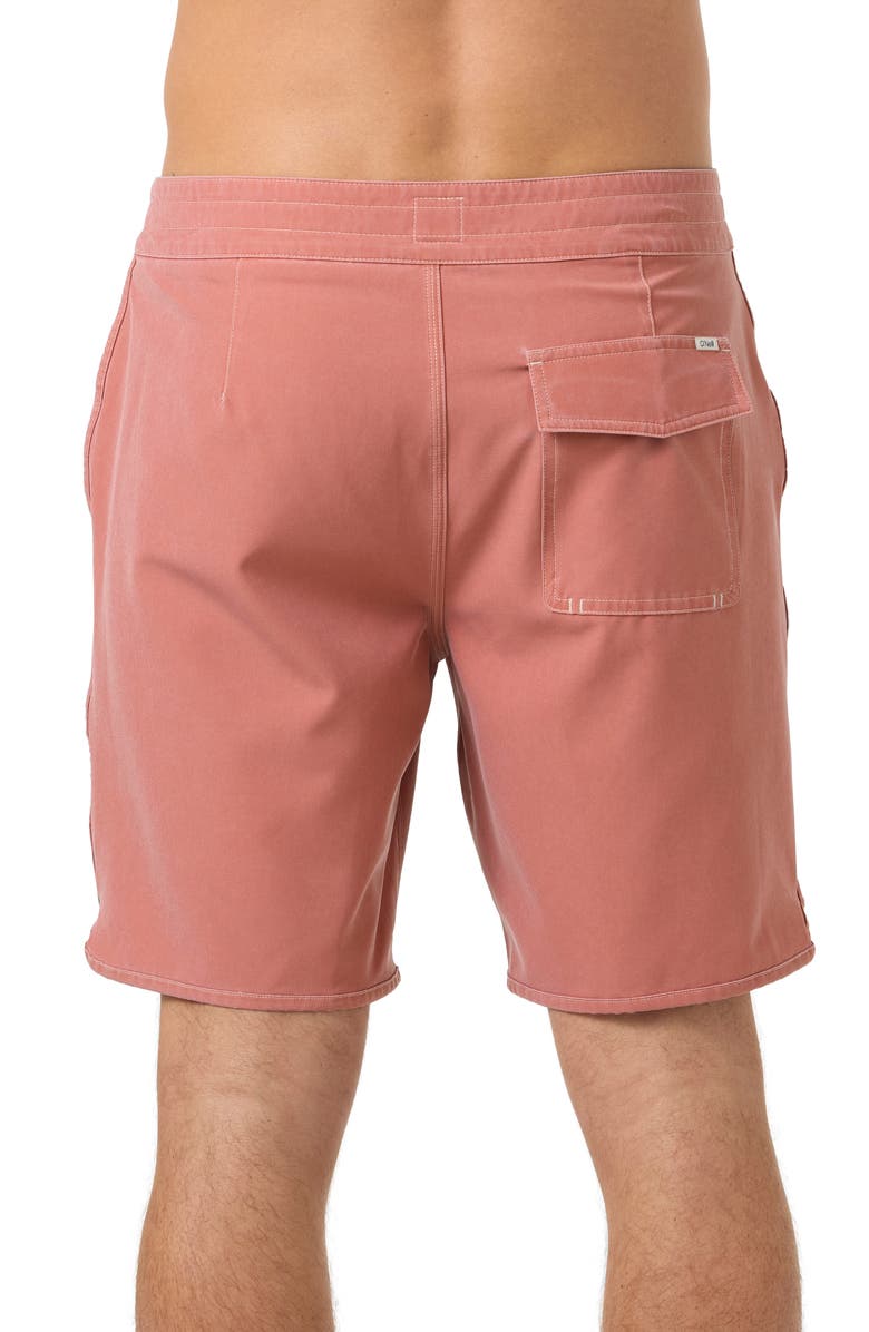 O'Neill OG Pigment Scallop Board Shorts, Alternate, color, Baked Clay