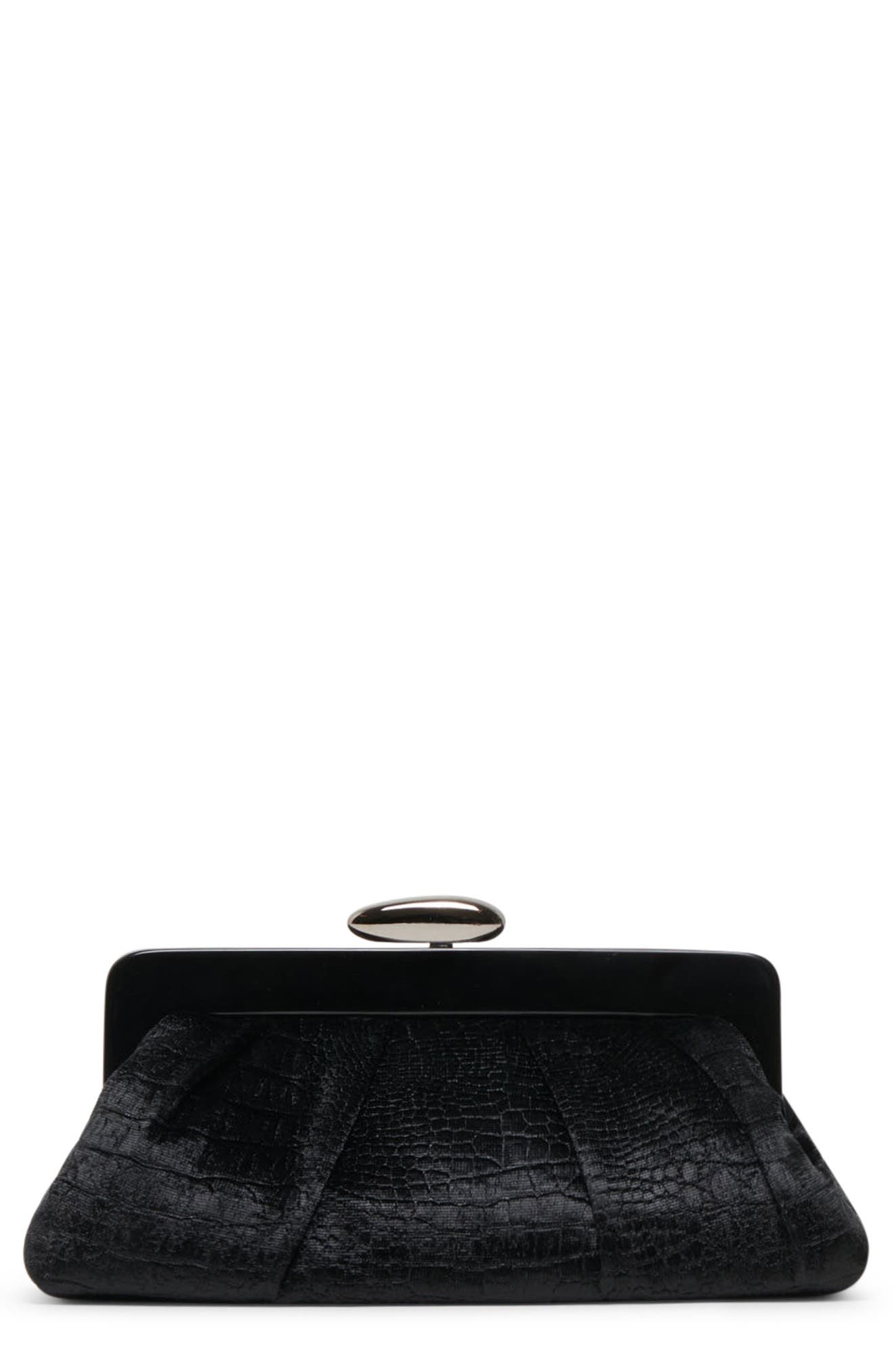 Dolce Vita Danny Velvet Clutch, Main, color, 