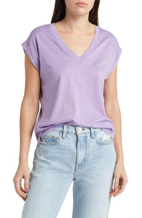 Easy Cotton V-Neck T-Shirt