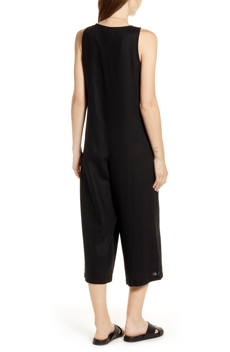 Treasure & Bond Button Front Jumpsuit, Alternate, color,
