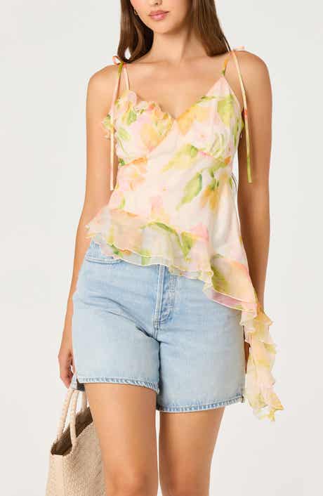 Mejra Floral Ruffle Top