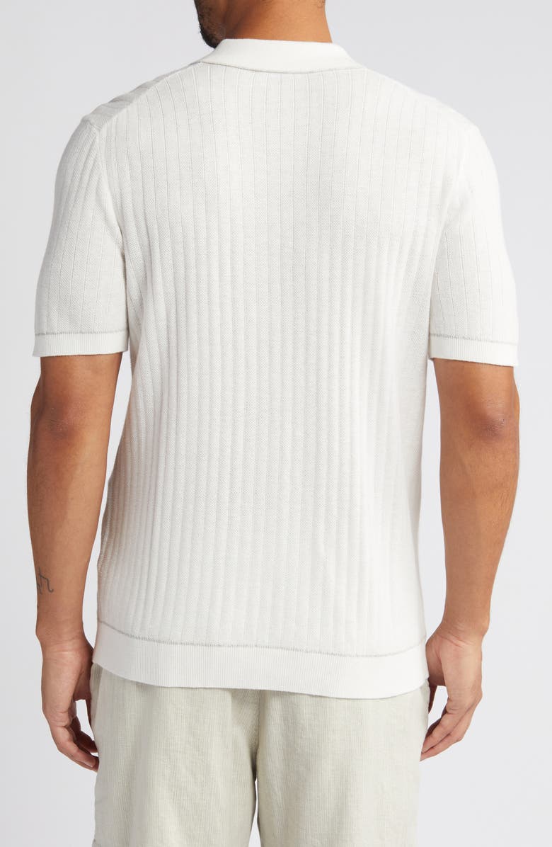 Rails Hardy Rib Cotton Polo, Alternate, color, White