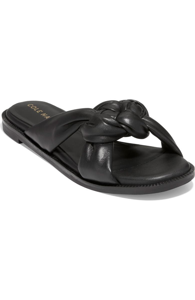 Cole Haan Anica Lux Knotted Slide Sandal, Main, color,