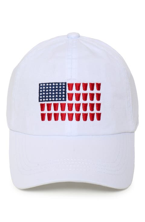 Americana Cups Patch Baseball Cap