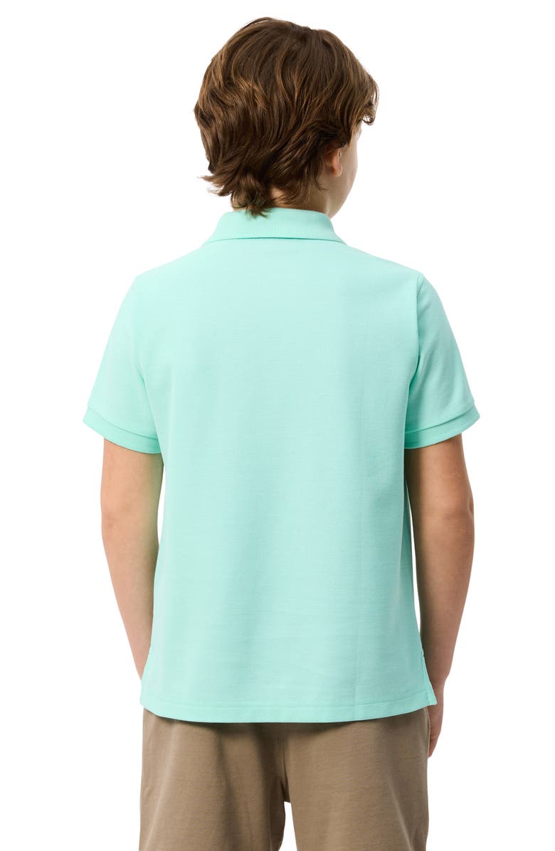 Psycho Bunny Kids' Classic Cotton Piqué Knit Polo, Alternate, color, 