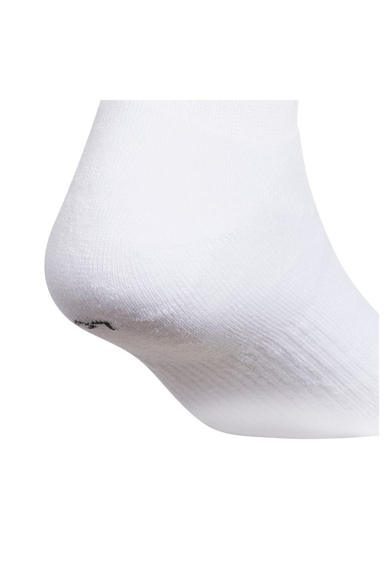 6-Pack Trefoil Performance Crew Socks, Alternate, color, WHITE